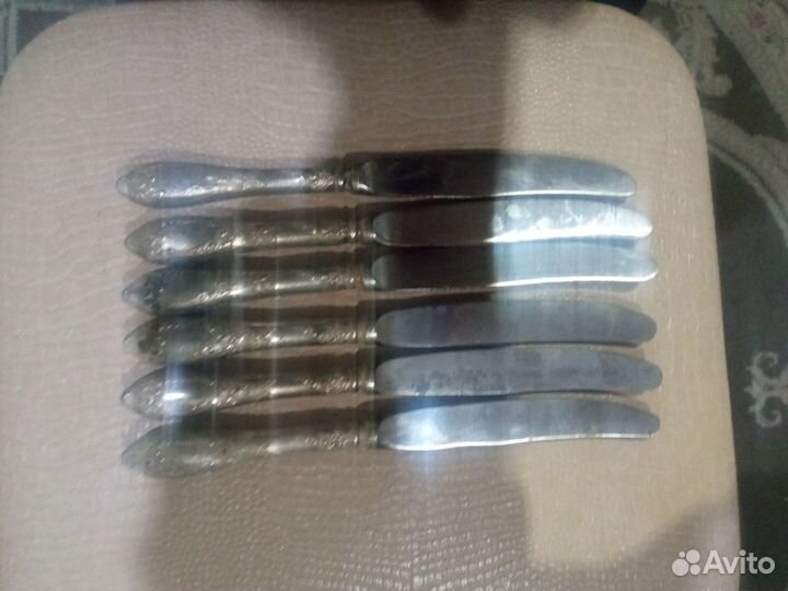 Ножи десертные мельхиор Классик мнц