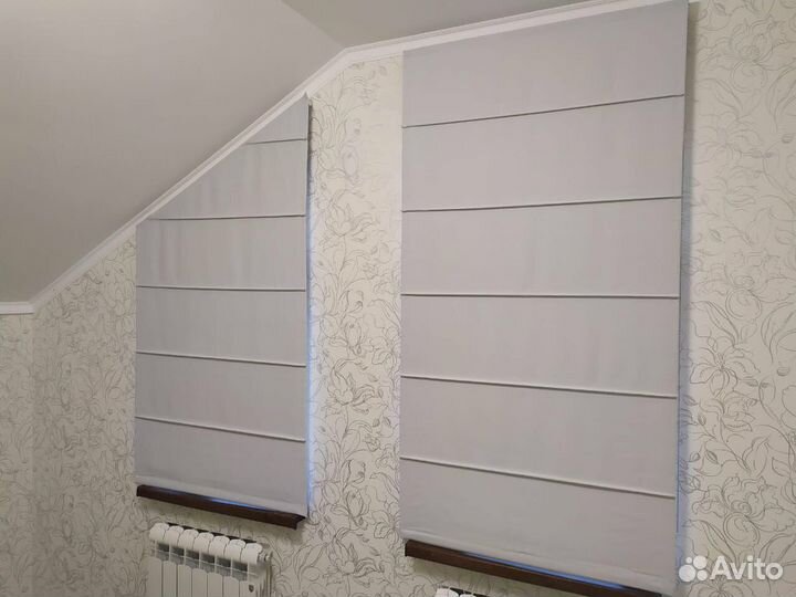 Римские шторы на кухню