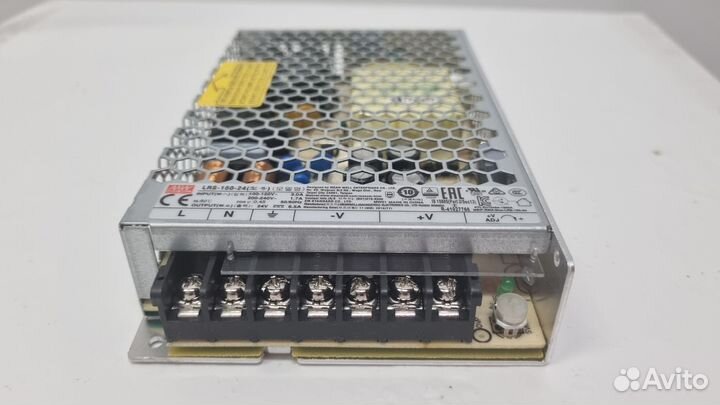 Блок питания LRS-150-24, 24В,6.5А,156Вт