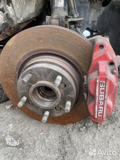 Тормоза ваз от субару 4х поршневые