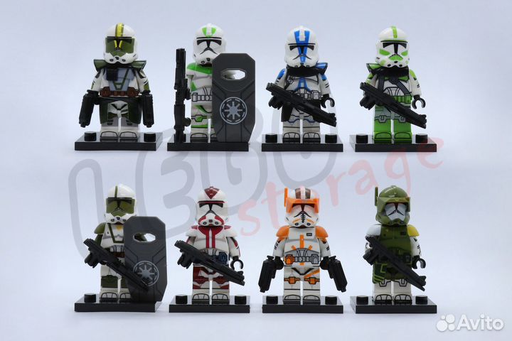 Lego минифигурки Star Wars Дум Коуди Cody Эппо