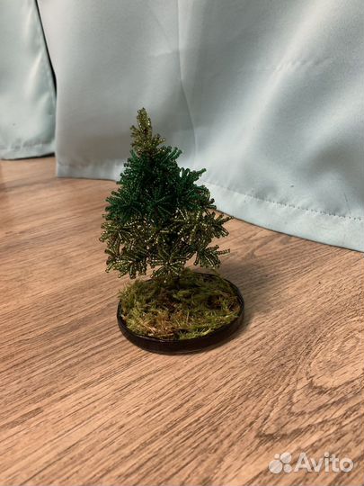 Деревья из бисера