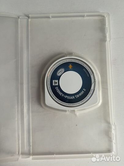 Диск на PSP Тачки 2