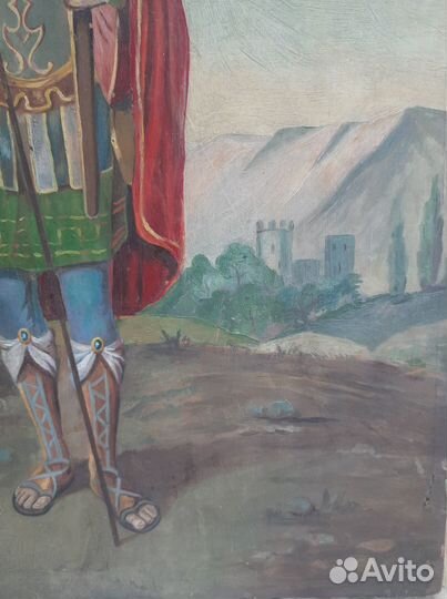 Старинные иконы. Св Георгий Победоносец