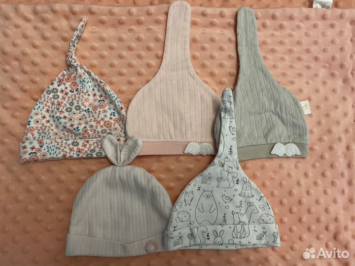 Шапки для новорожденного