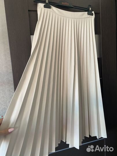 Юбка экокожа