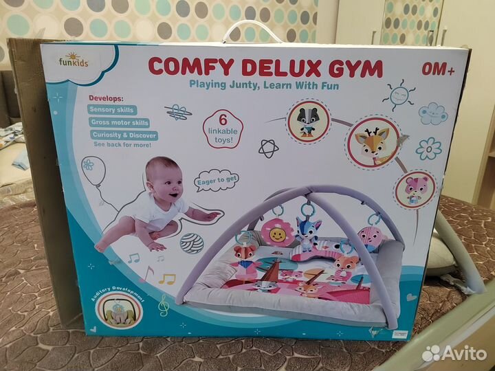 Развивающий коврик музыкальный