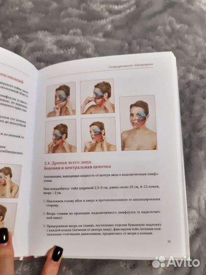 Книга тейпирование лица