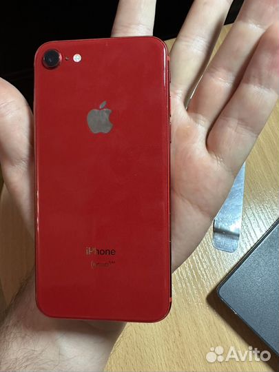 Корпус iPhone 8 RED, оригинал, сост 9.7/10