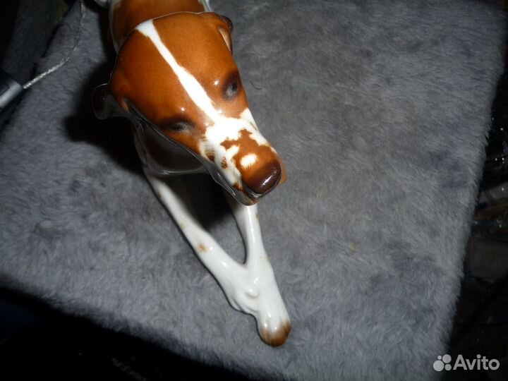 Статуэтка рыжий пойнтер лфз СССР