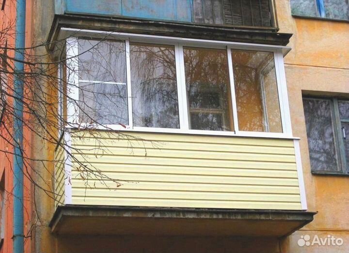 Остекление балконов