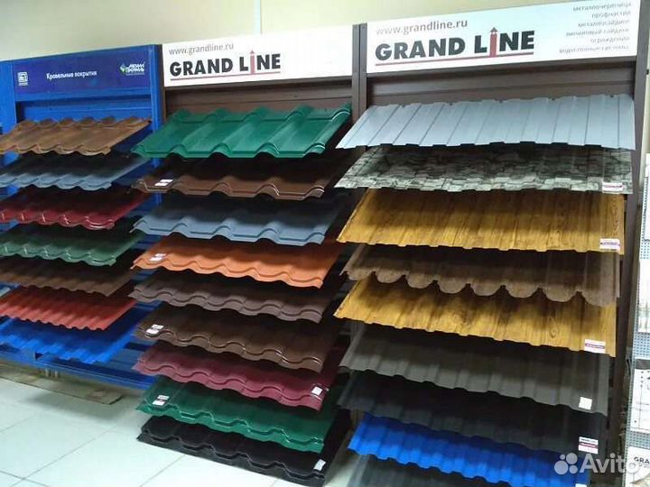 Металлочерепица, профнастил С8 /С20/С21/С35/С45