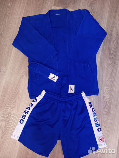 Костюм для самбо(куртка, шорты)