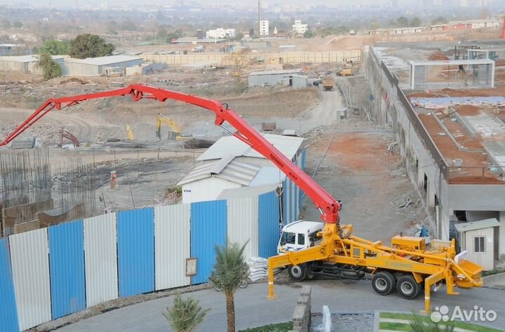 Аренда Бетононасоса, автобетононасос 75 метра