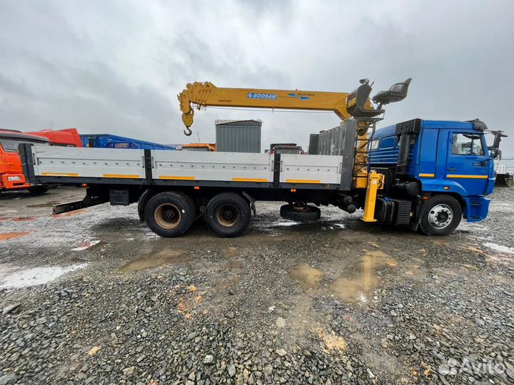 КамАЗ 65117 с КМУ, 2020