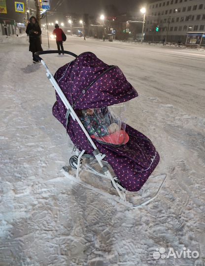 Продам санки-коляску