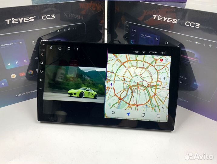 Магнитола на андройде Teyes 4/64