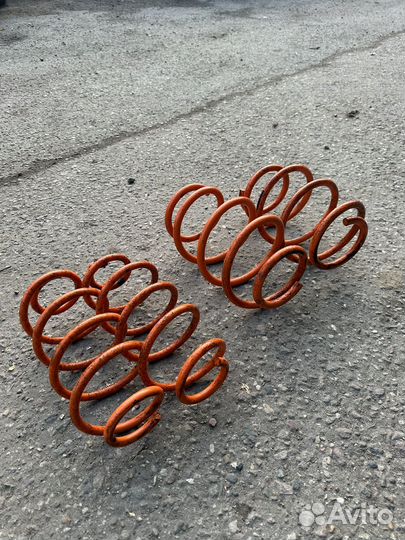 Пружины с занижением Hyundai solaris Kia RIO