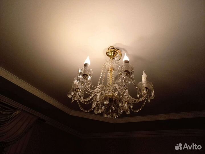 Люстра хрустальная