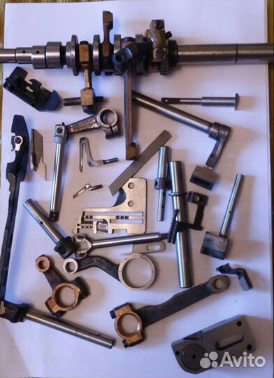 Запчасти на оверлок Агат