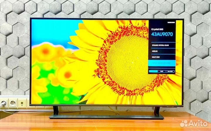 Телевизор samsung SMART tv 43 4k HDR 10+