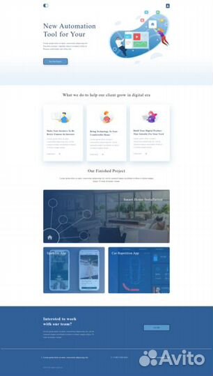 Разработка веб-сайтов/приложений
