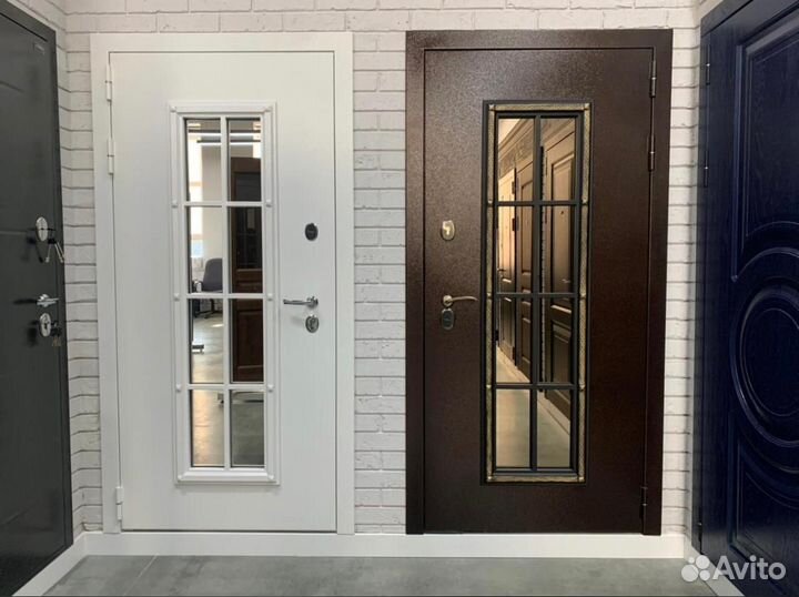 Дверь металлическая с ковкой