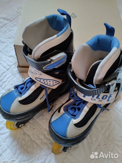 Раздвижные роликовые коньки, ролики Pilot 28-31