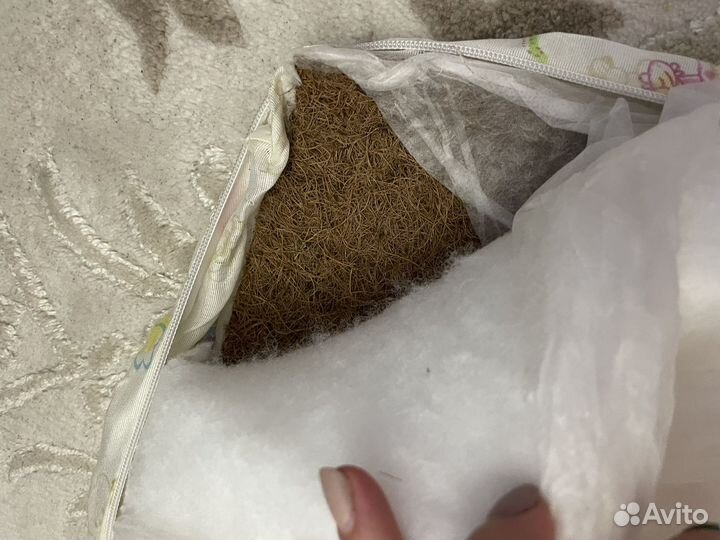 Матрас детский 120 60 кокосовый