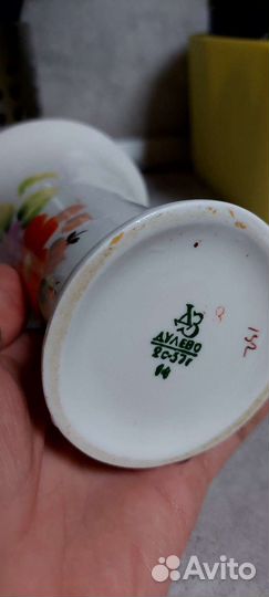 Вазочка салфетница дулево СССР