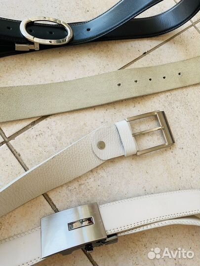 Ремень мужской ermenegildo Zegna натуральная кожа