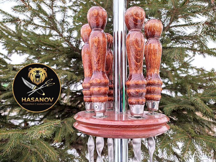 Шампура с подставкой