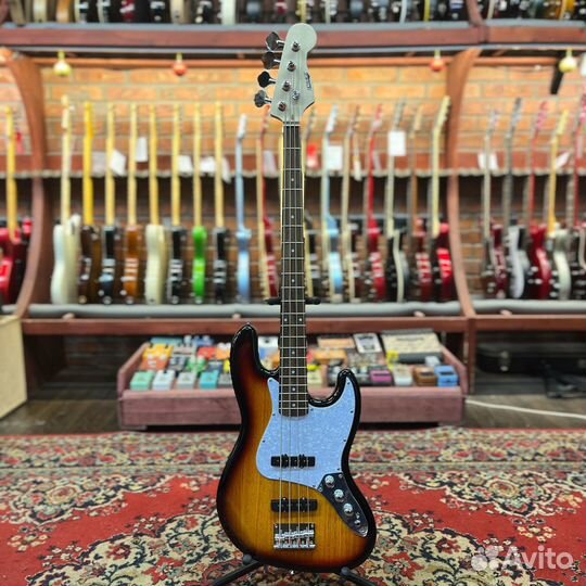Бас-гитара Homage HEB760SB Jazz Bass Sunburst