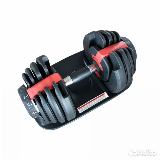 Набор регулируемых гантелей со стойками unix 16кг