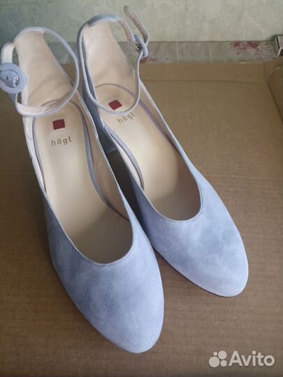 Туфли женские, размер 5 1/2 EU натуральная замша