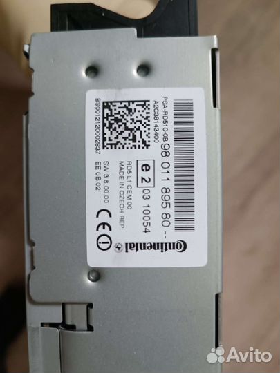 Магнитола citroen c4