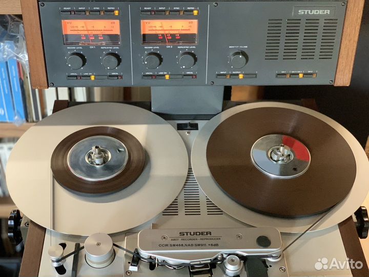 Студийная запись с Мастер лент (Real analog)