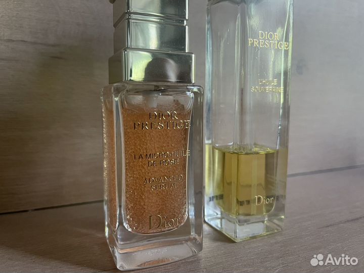 Остатки Dior prestige сыворотка/крем, масло