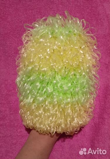Мочалка ручной работы