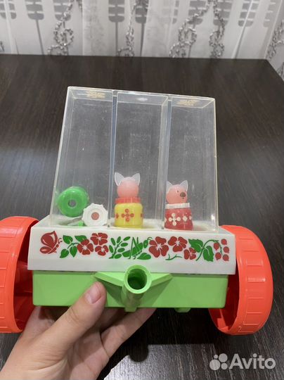 Игрушки СССР, каталка СССР
