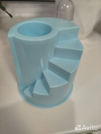 Домик поилка кормушка для хомяка