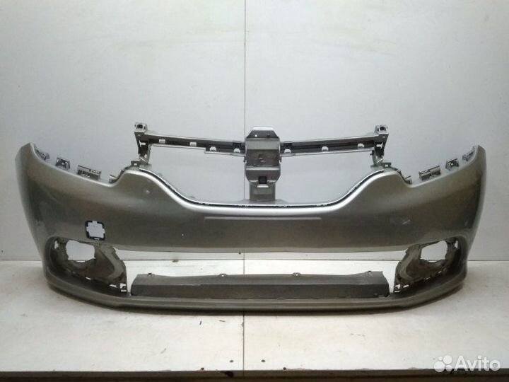 Бампер Renault Logan 2 передний бежевый в цвет