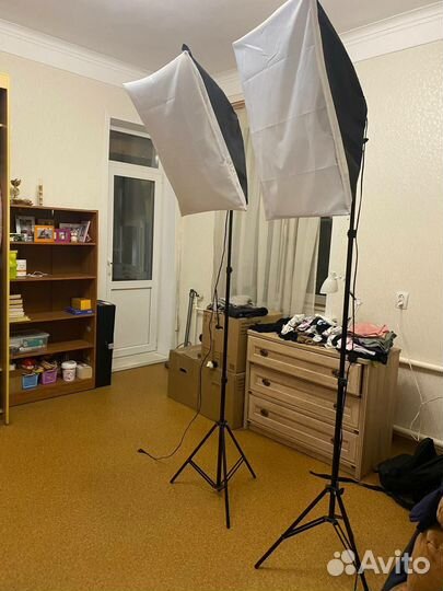 Софтбоксы. Лампы для студийной съёмки