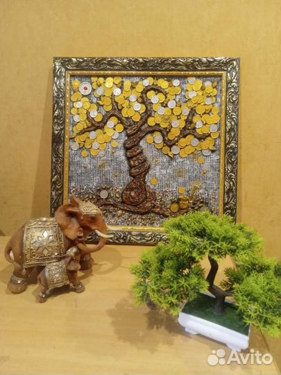Сделаю на заказ панно,Денежное дерево