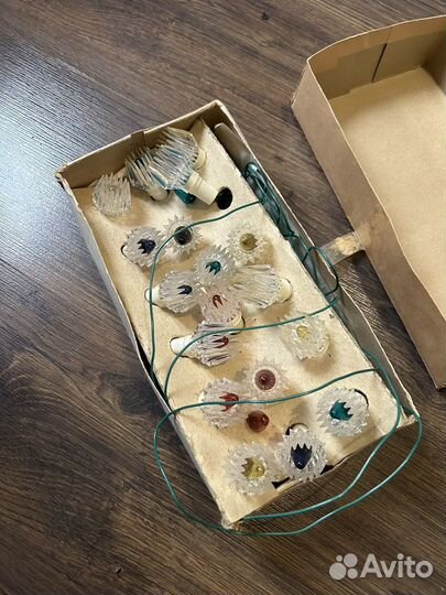 Елочная герлянда СССР