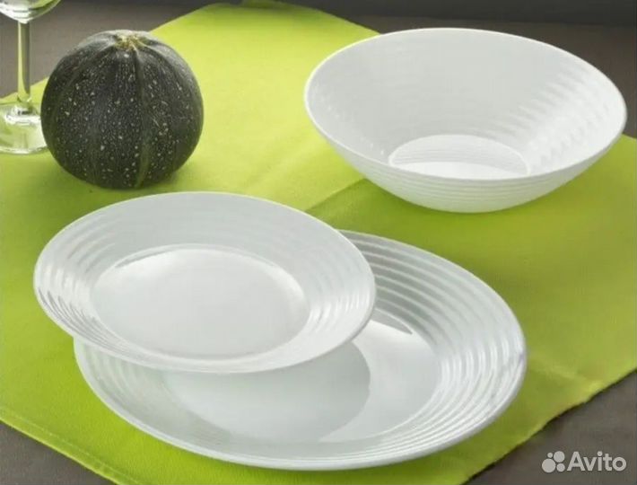 Набор столовой посуды на 6 персон, 19 предметов