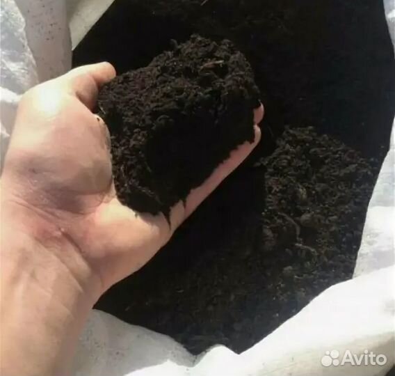 Плодородный грунт, фасованный, россыпью