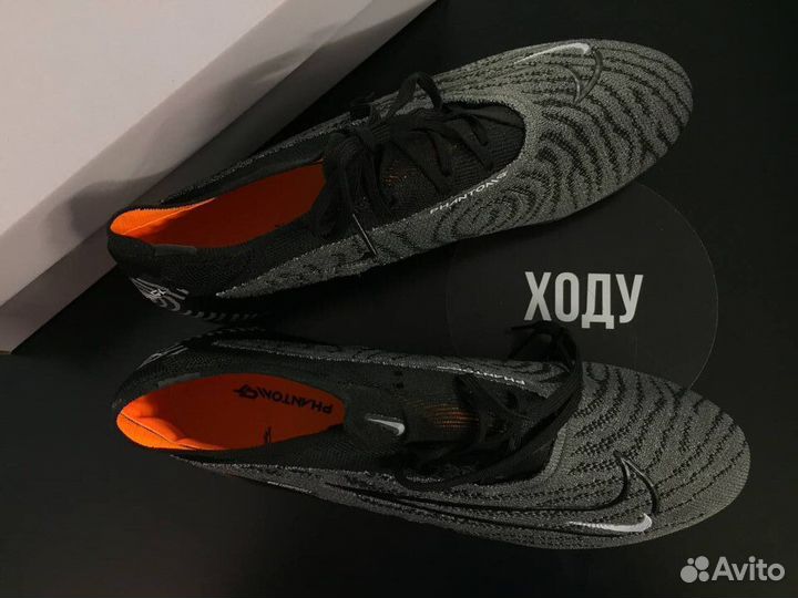 Бутсы Nike Phantom GX Elite Link FG black no socks