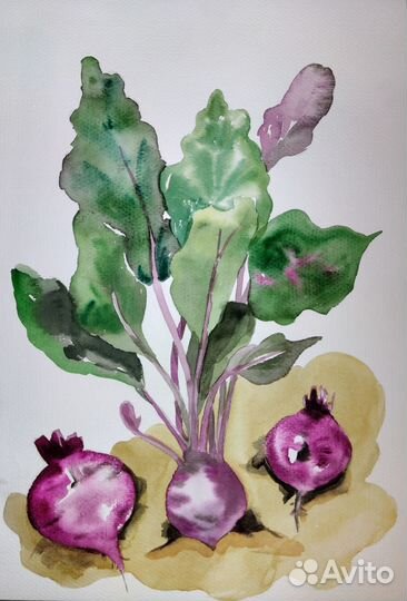 Акварель. Иллюстрации. Картины