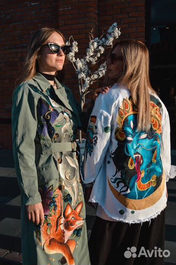 Роспись одежды на заказ